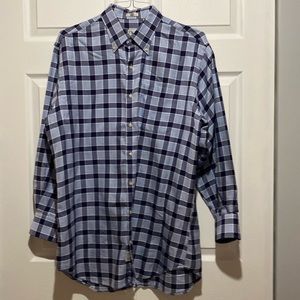 Peter Millar Mens Long Sleeve Shirt Size L